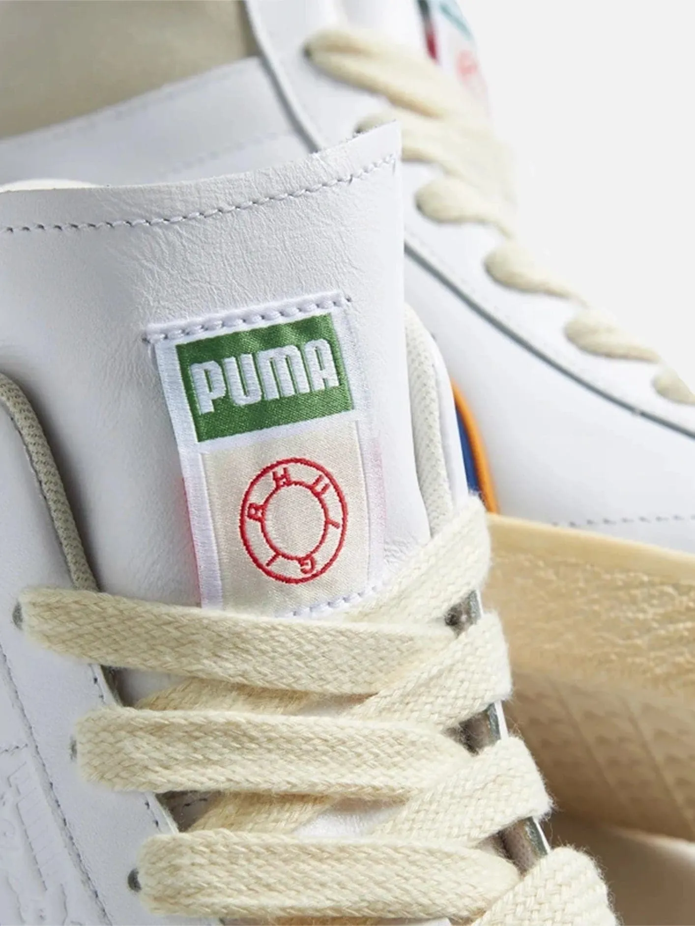 Puma x Rhuigi Clyde Mid BBall "White/Royal"