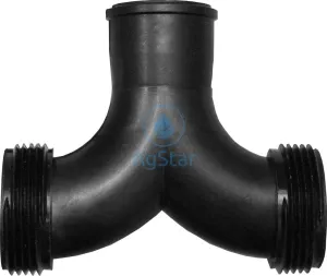 QN SWEEP TEE - 1 1/4" JOINT ADAPTER x 1" SST x 1" SST
