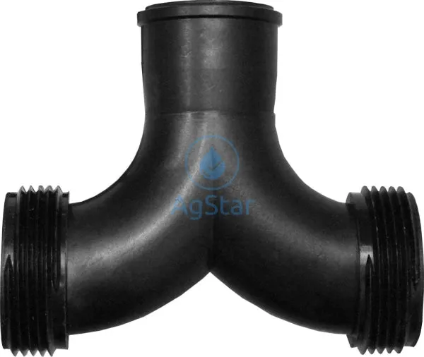 QN SWEEP TEE - 1 1/4" JOINT ADAPTER x 1" SST x 1" SST