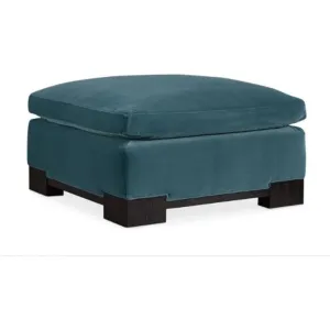 Refresh Ottoman in Dark Teal
