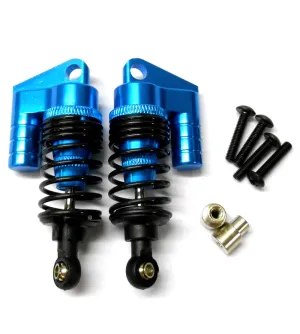 S102004B 02114 1/10 RC Alloy Oil Filled Shock Absorber Damper 2 Blue 55mm