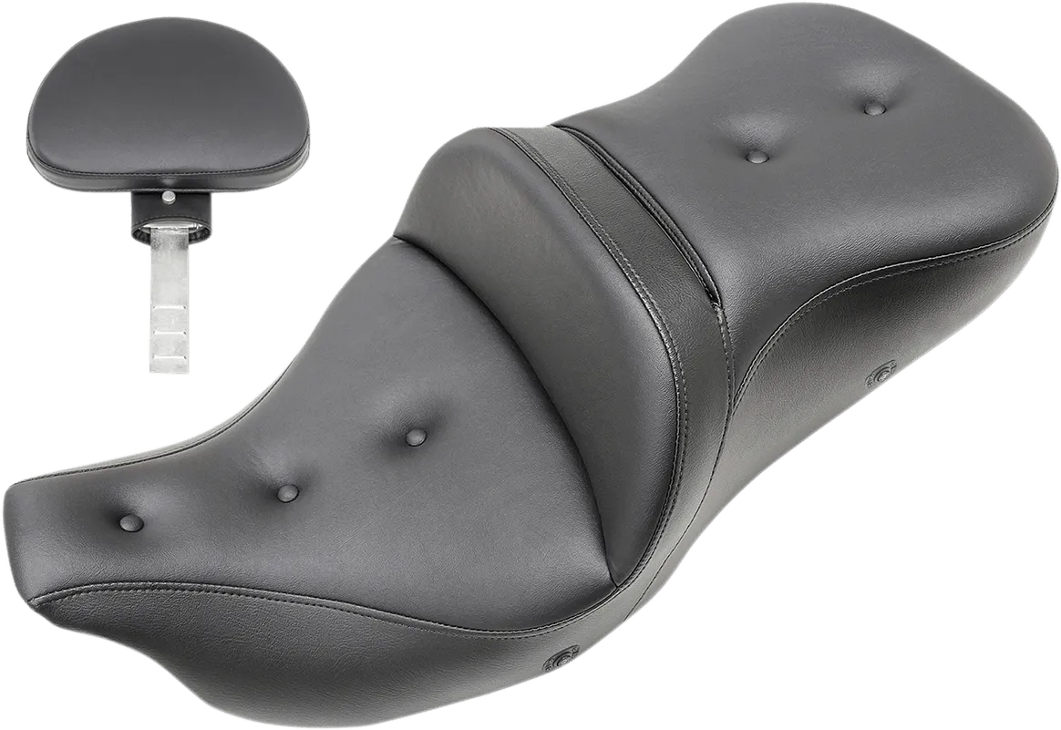 Saddlemen 808-07B-181TBR Road Sofa PT Seat with Backrest - Unheated