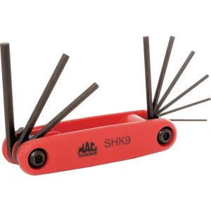 SAE Fold Up Hex Key Sets
