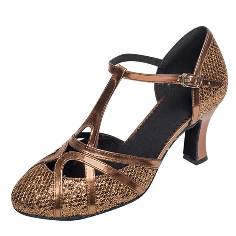 Salsa Dance Shoes Women Latin Dance Shoes 7cm