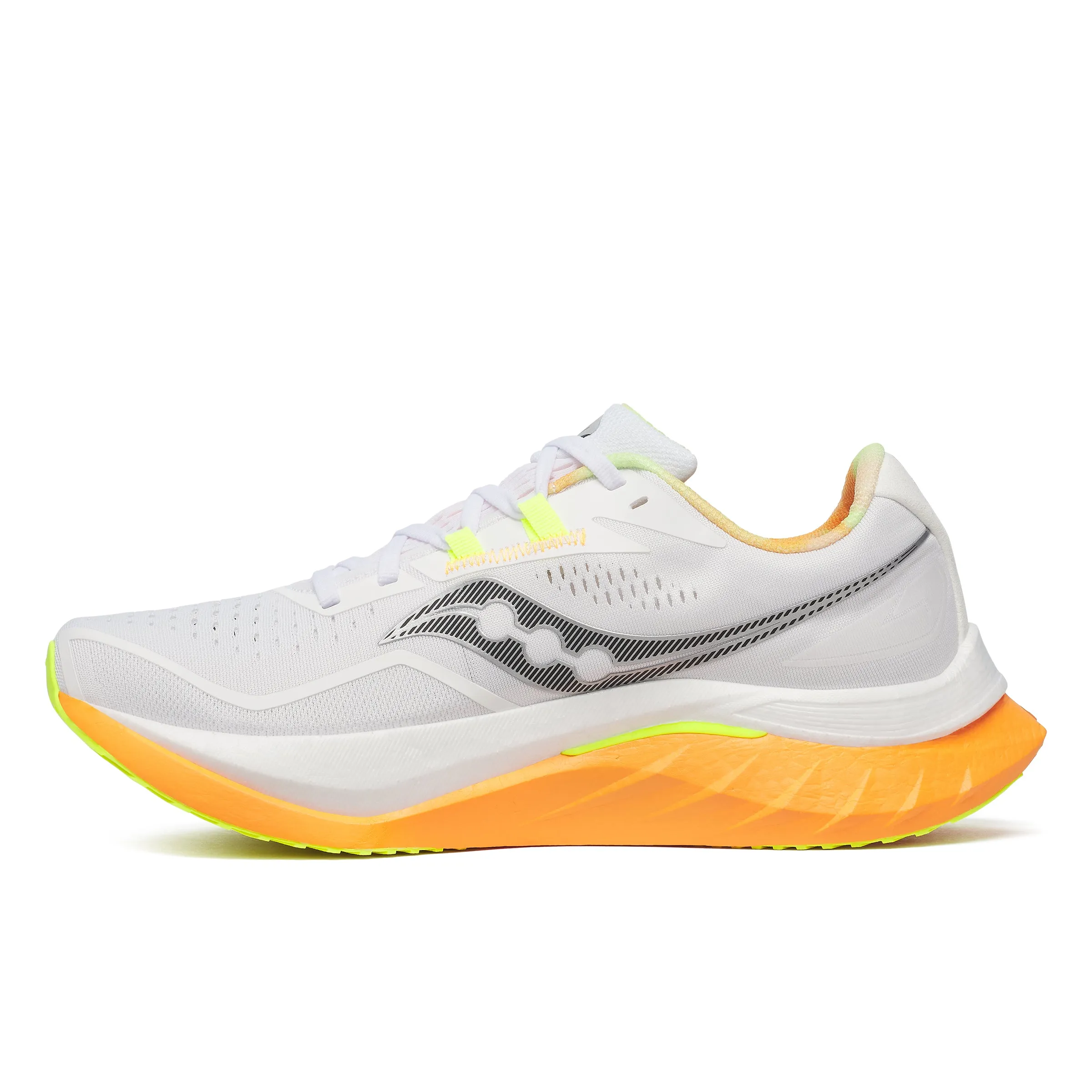 Saucony Men's Endorphin Speed 4 | White/Peel