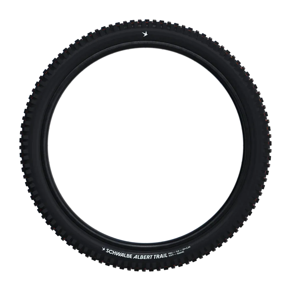 Schwalbe Albert Trail Pro E50 Radial Tire 29" x 2.5", Addix Ultra Soft