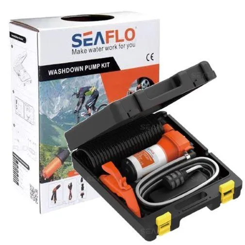 Seaflo Washdown Pump Kit includes 41 Series Pump 4.5Gpm 7lpm 70Psi