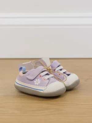 See Kai Run - Purple Flower Shoes