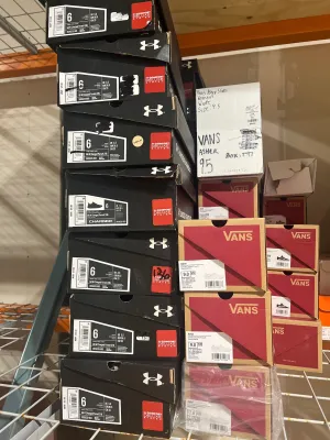 Shoes - VANS & Under Armor - Bundle of 6 - NIB