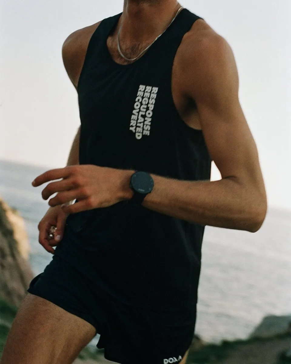 Silas Singlet RRR - Black