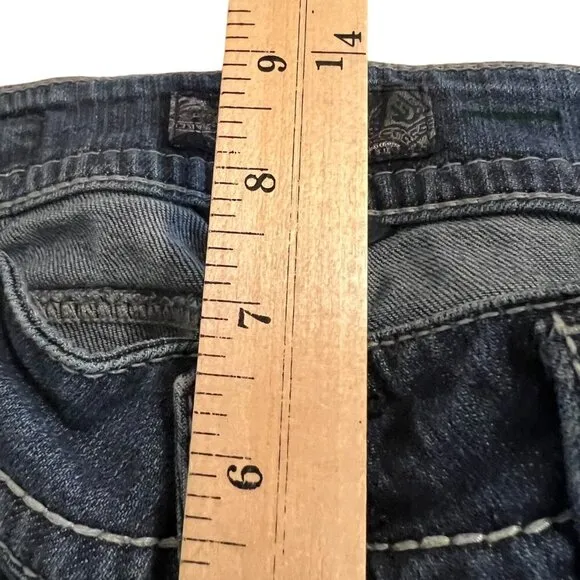 Silver Jeans Dawson Flap Pocket Mid Rise Bootcut Jeans Size 27W 32L