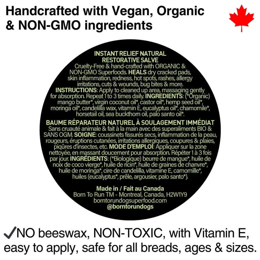 Skin & Paw Instant Relief Restorative Balm Organic 60g (2oz)