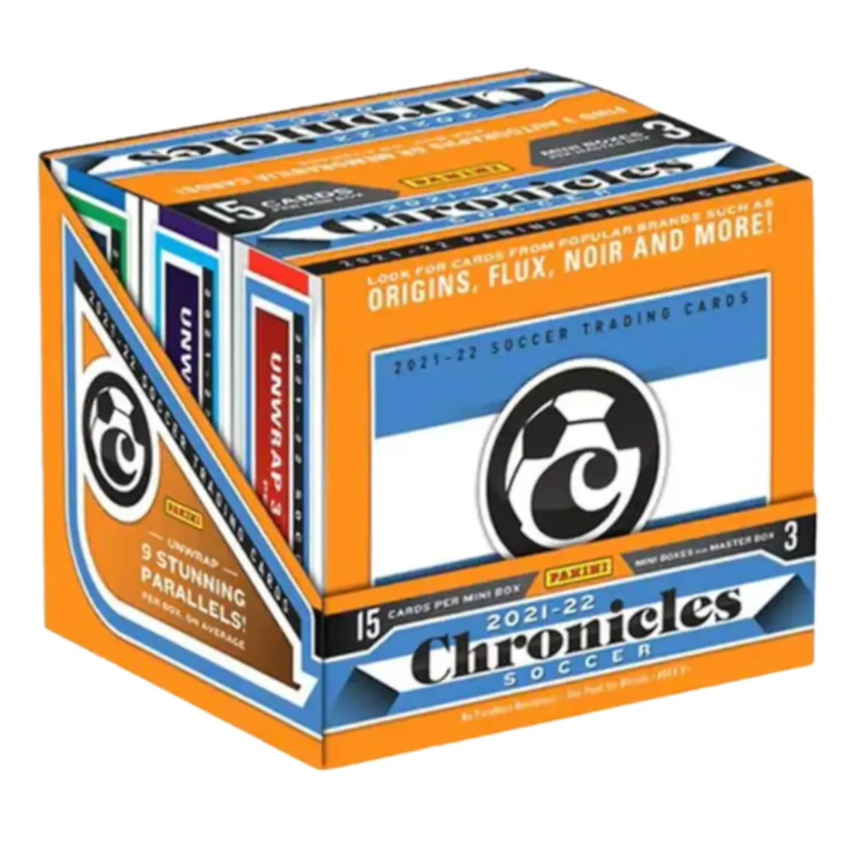 Soccer - 2021/22 Chronicles Soccer Cards (Display of 3)