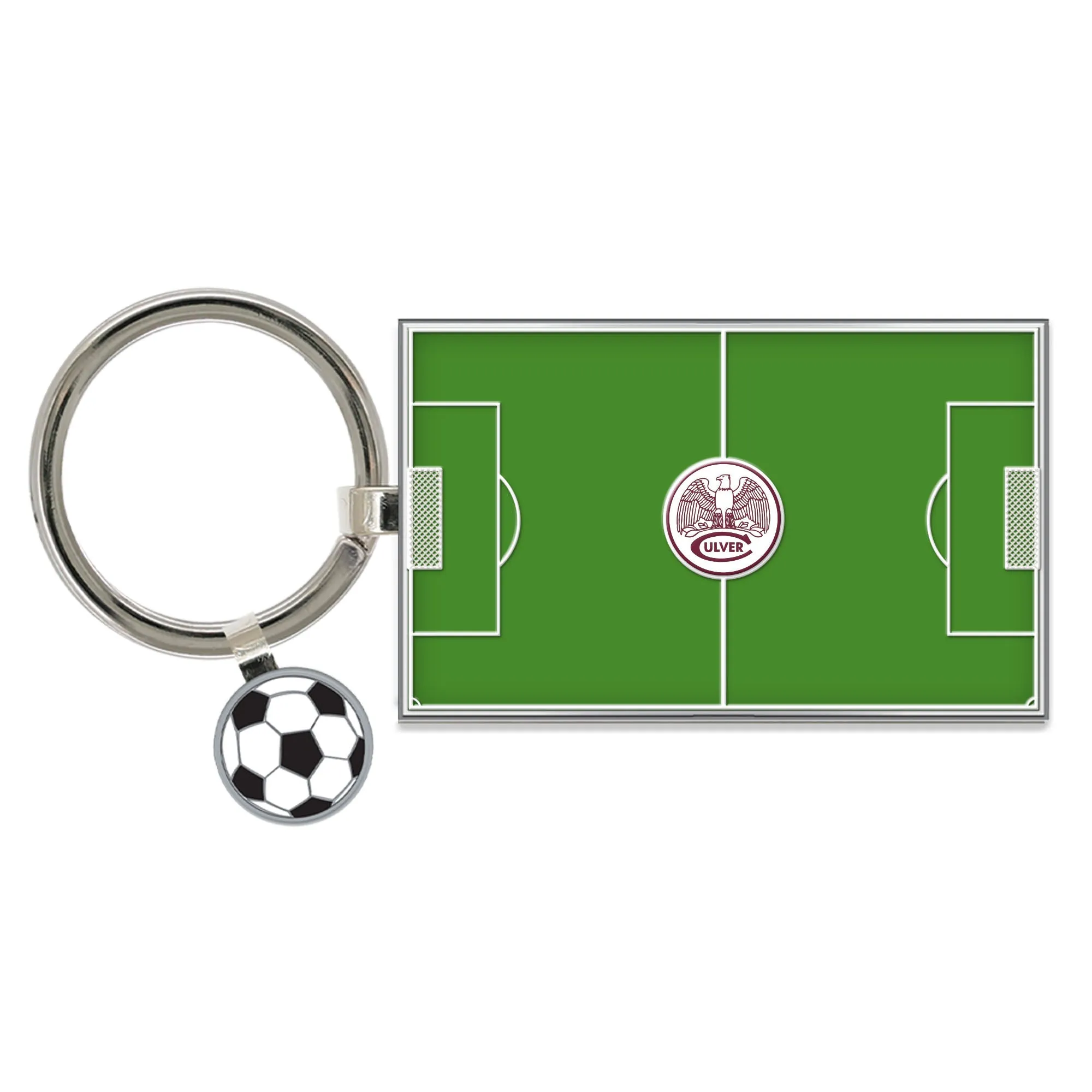Soccer Field Keytag