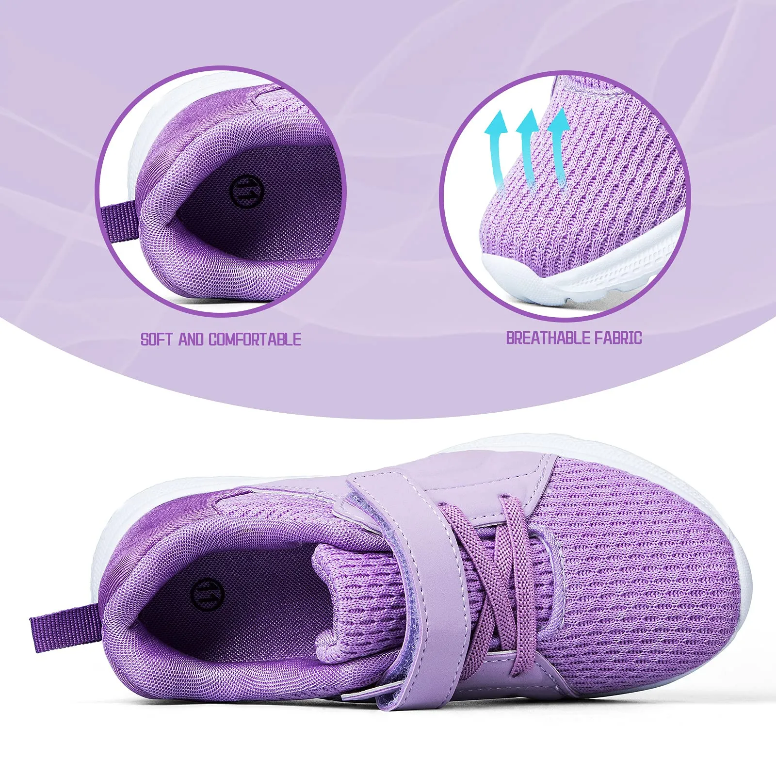 Solid Lace-up Mesh Breathable Tennis Sneakers