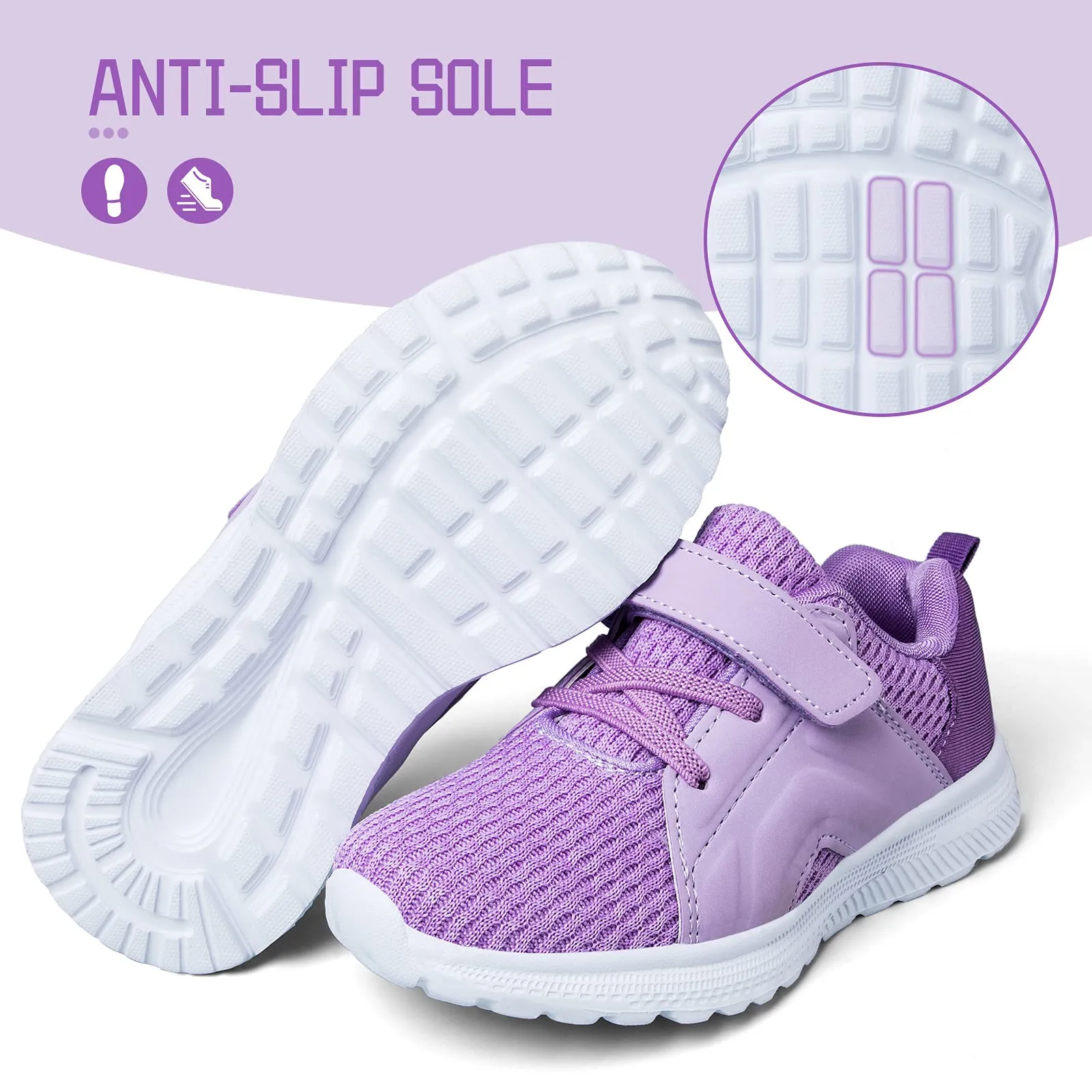 Solid Lace-up Mesh Breathable Tennis Sneakers