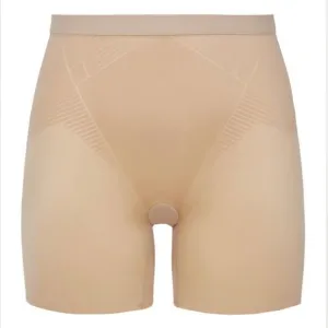 Spanx Women's Thinstincts 2.0 High-Waisted Mid-Thigh Shorts size small NWT