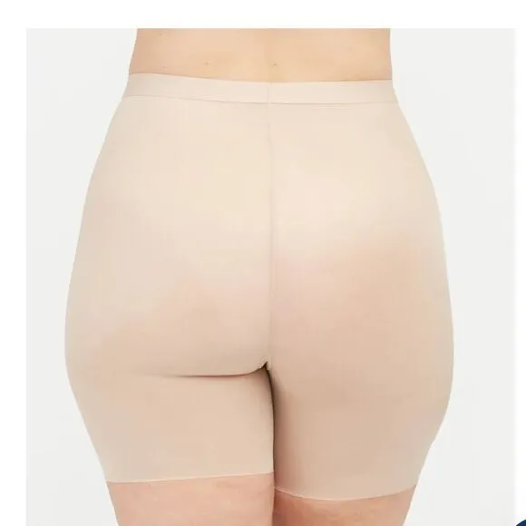 Spanx Women's Thinstincts 2.0 High-Waisted Mid-Thigh Shorts size small NWT