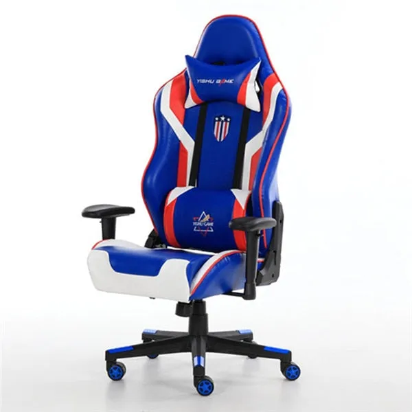 Tarantino High Back Gaming Chair With Headrest and Lumbar Support Ergonomic Design