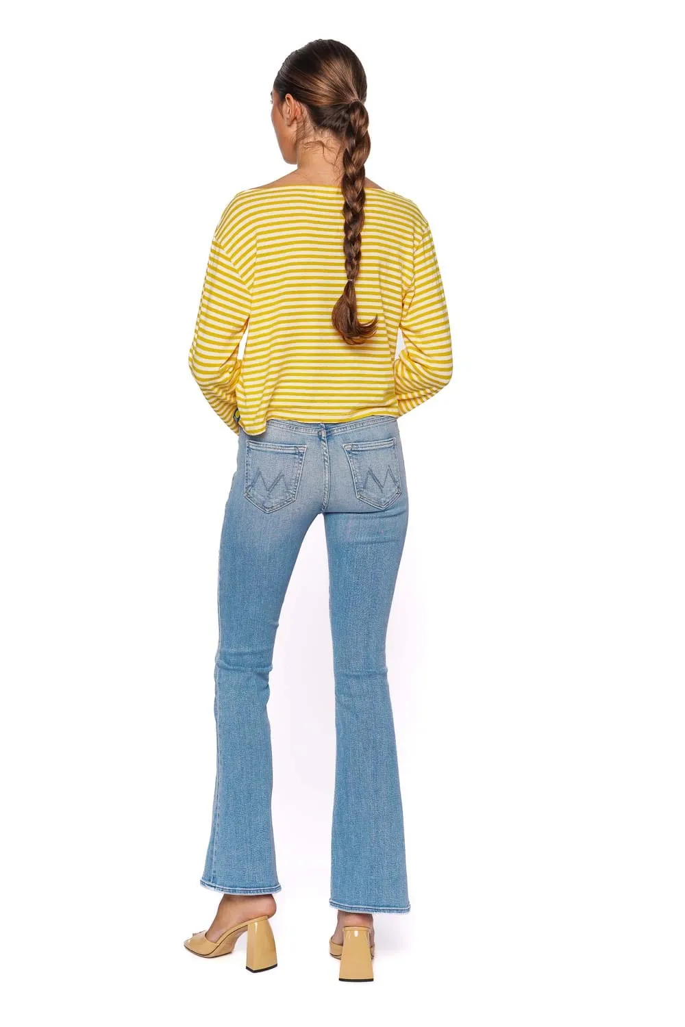 The Weekender Mid Rise Flare Jean