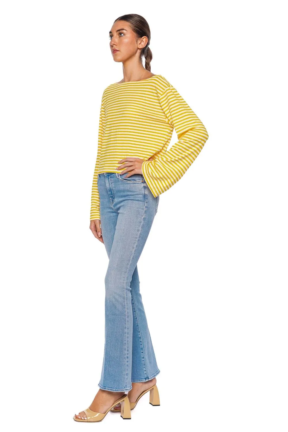 The Weekender Mid Rise Flare Jean