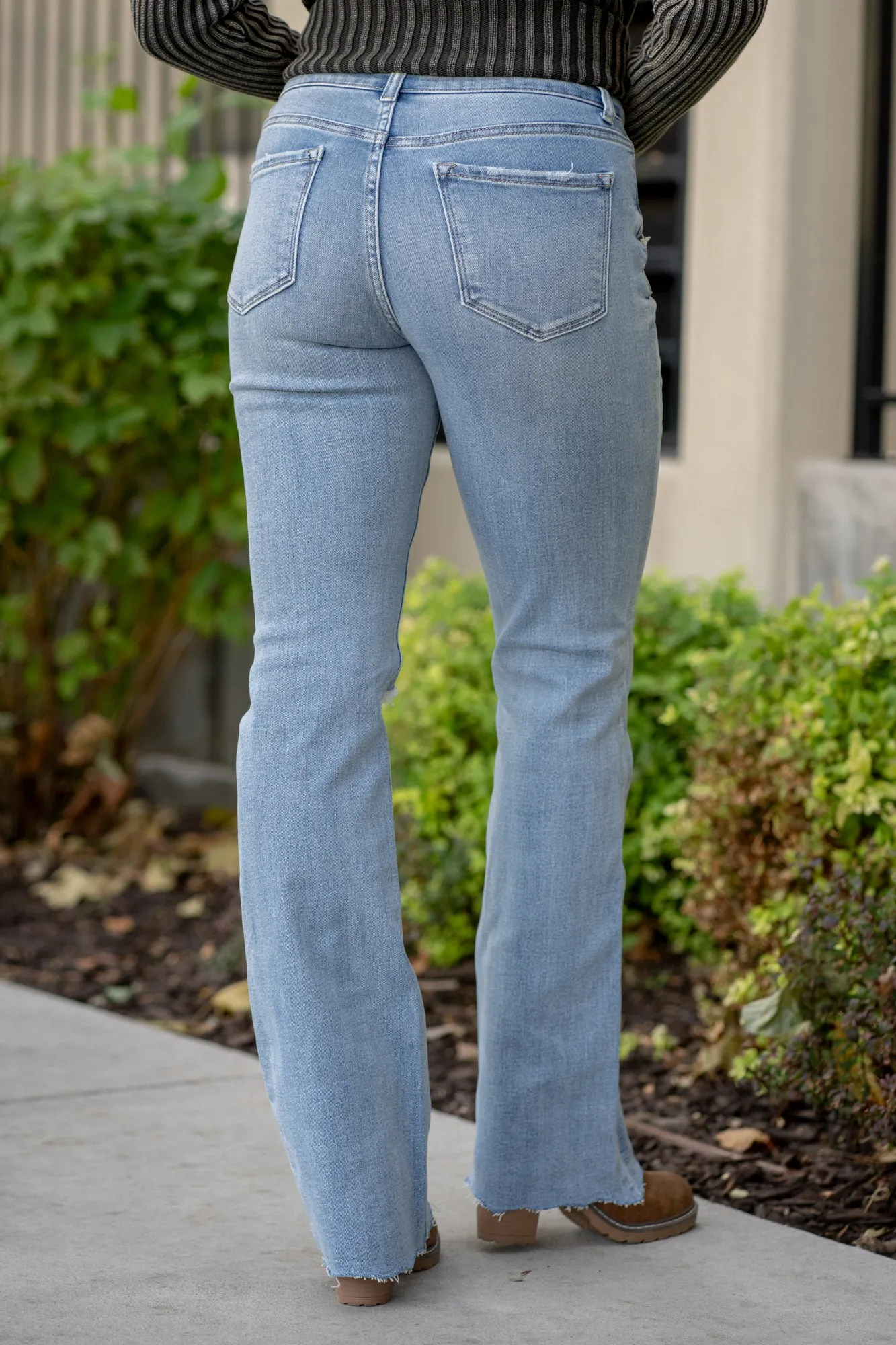 Timely Mid Rise Boot Cut