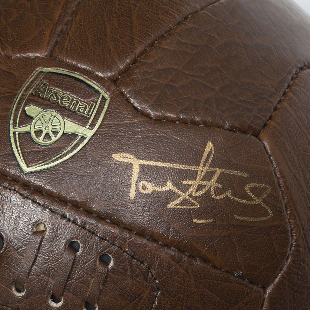 Tony Adams Authentically Signed Vintage Arsenal Football
