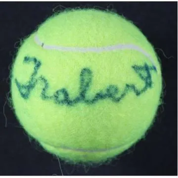 Tony Trabert Signed Autographed Tennis Ball (SA COA)