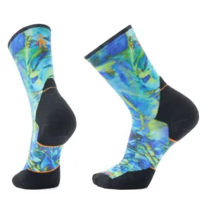 Trail Run Targeted Cushion Reflections Print Crew Socks - SW002491 - Past Season