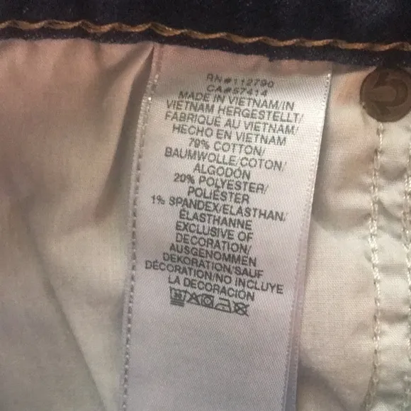 True Religion Jayde Mid-Rise Big-T Jean Shirts 27