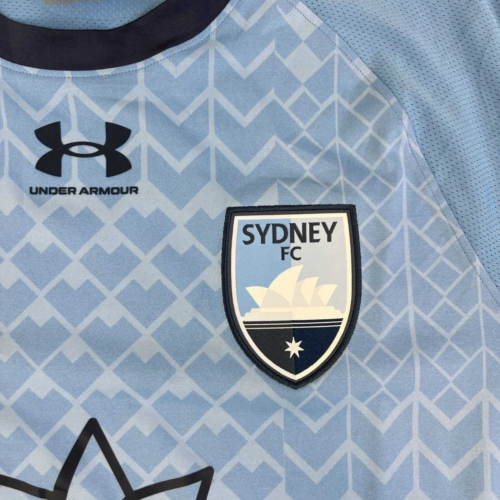Under Armour Mens Sydney F.C A-League Football Jersey Soccer Jersey Size Medium