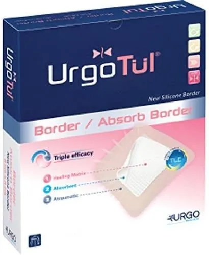 Urgotul Absorb Border Dressings with TLC 13cm x 13cm