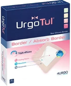 Urgotul Absorb Border Dressings with TLC 13cm x 13cm