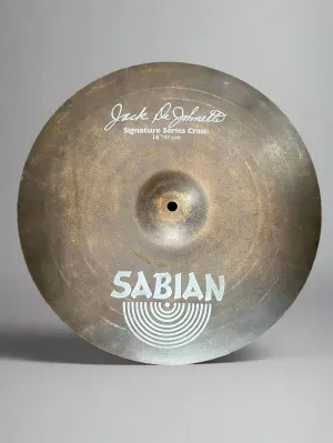 Used Sabian Signature Jack Dejohnette 16" Crash 1222g