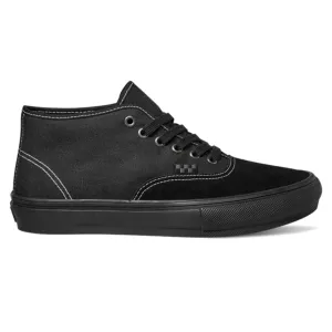 Vans Skate Authentic Mid Blackout Shoes