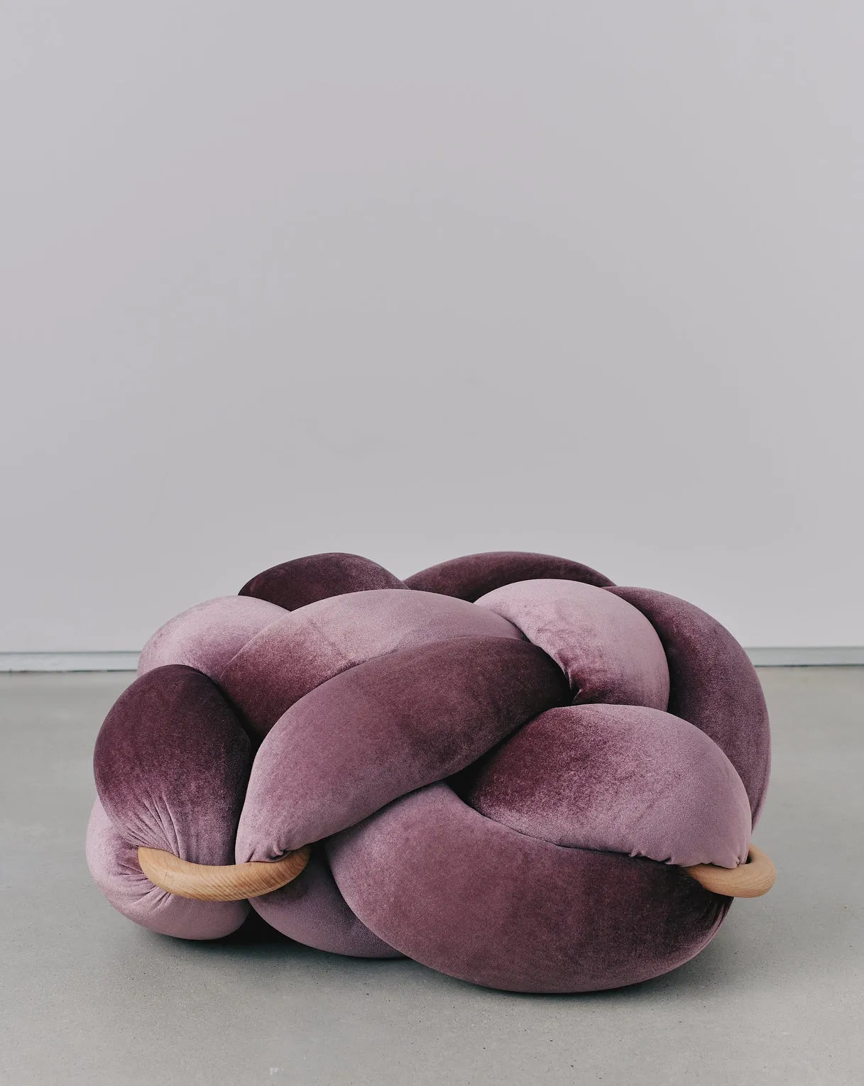 Velvet Knot Floor Cushion