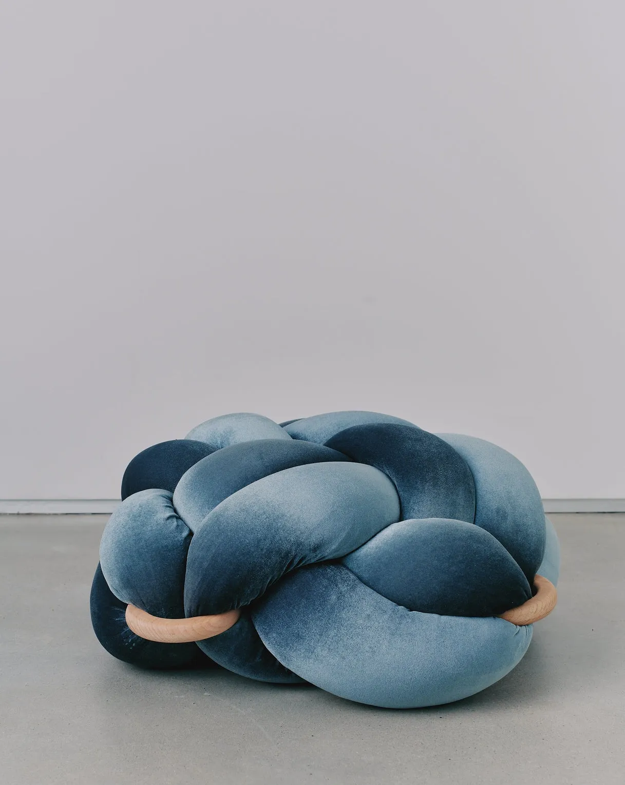 Velvet Knot Floor Cushion