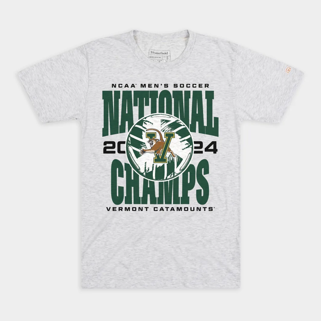 Vermont Men's Soccer 2024 National Champs Tee