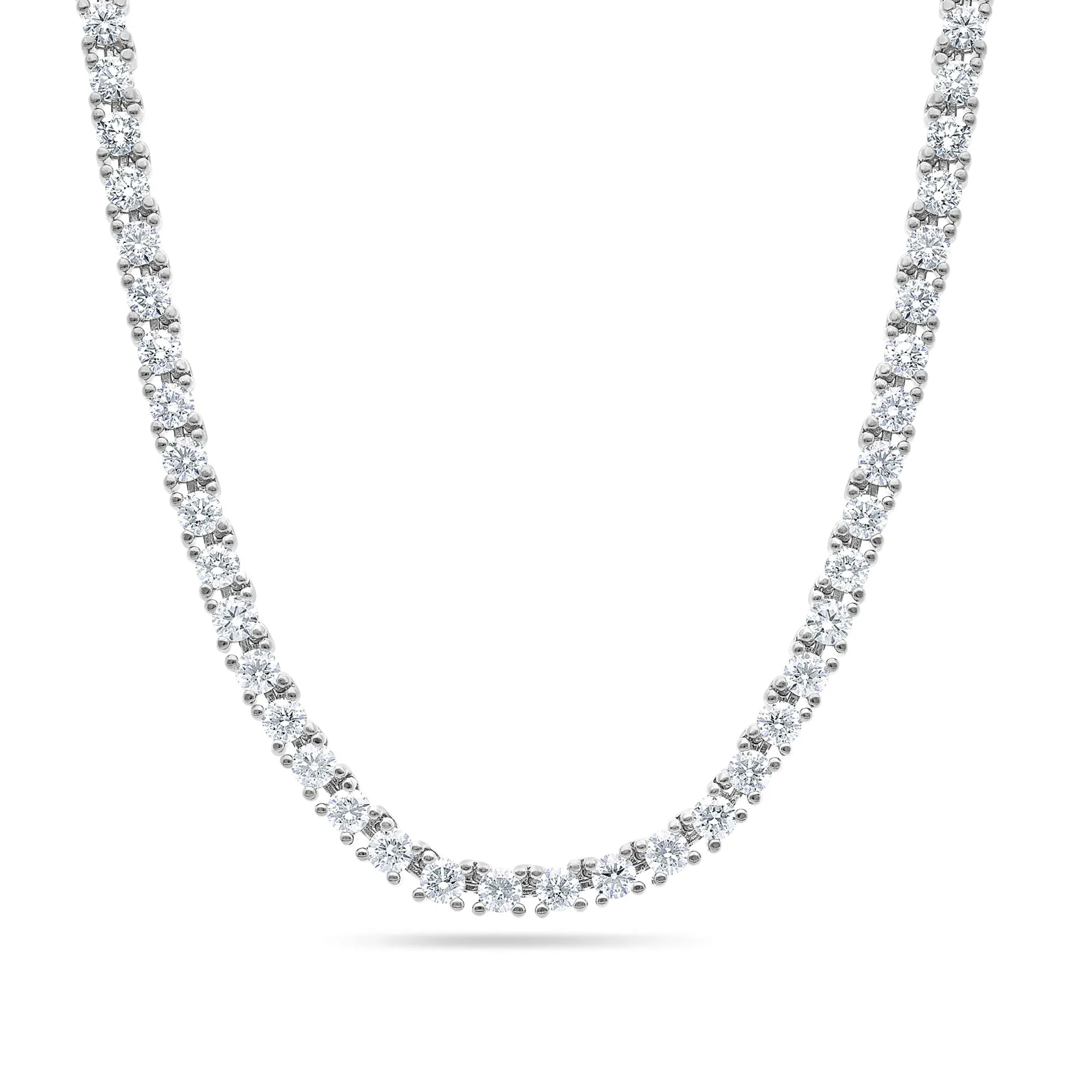 Vincent Diamond Tennis Necklace (20-Point)