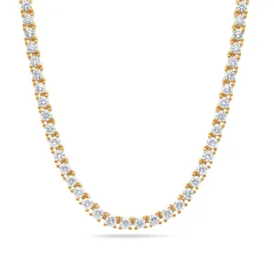 Vincent Diamond Tennis Necklace (20-Point)