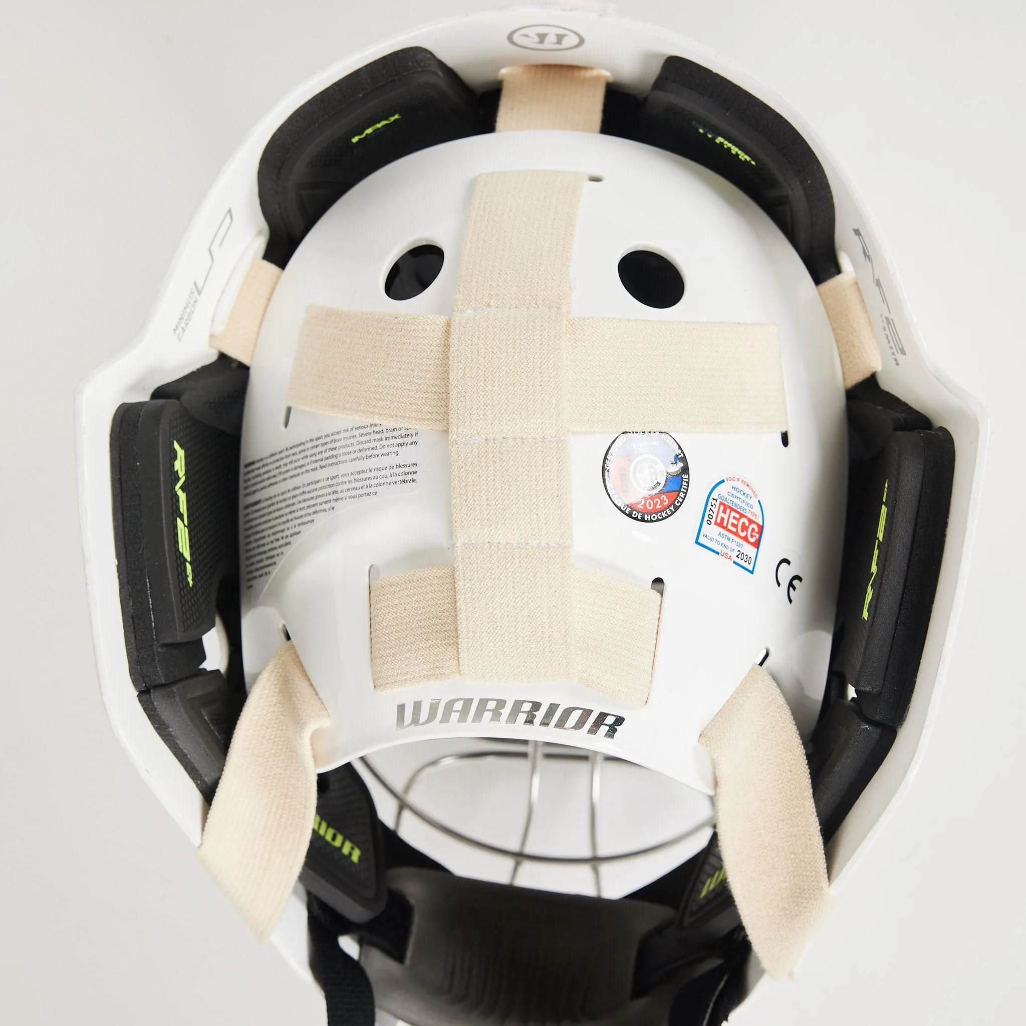 Warrior Ritual F2 E  Senior Goalie Mask - Pro Certified