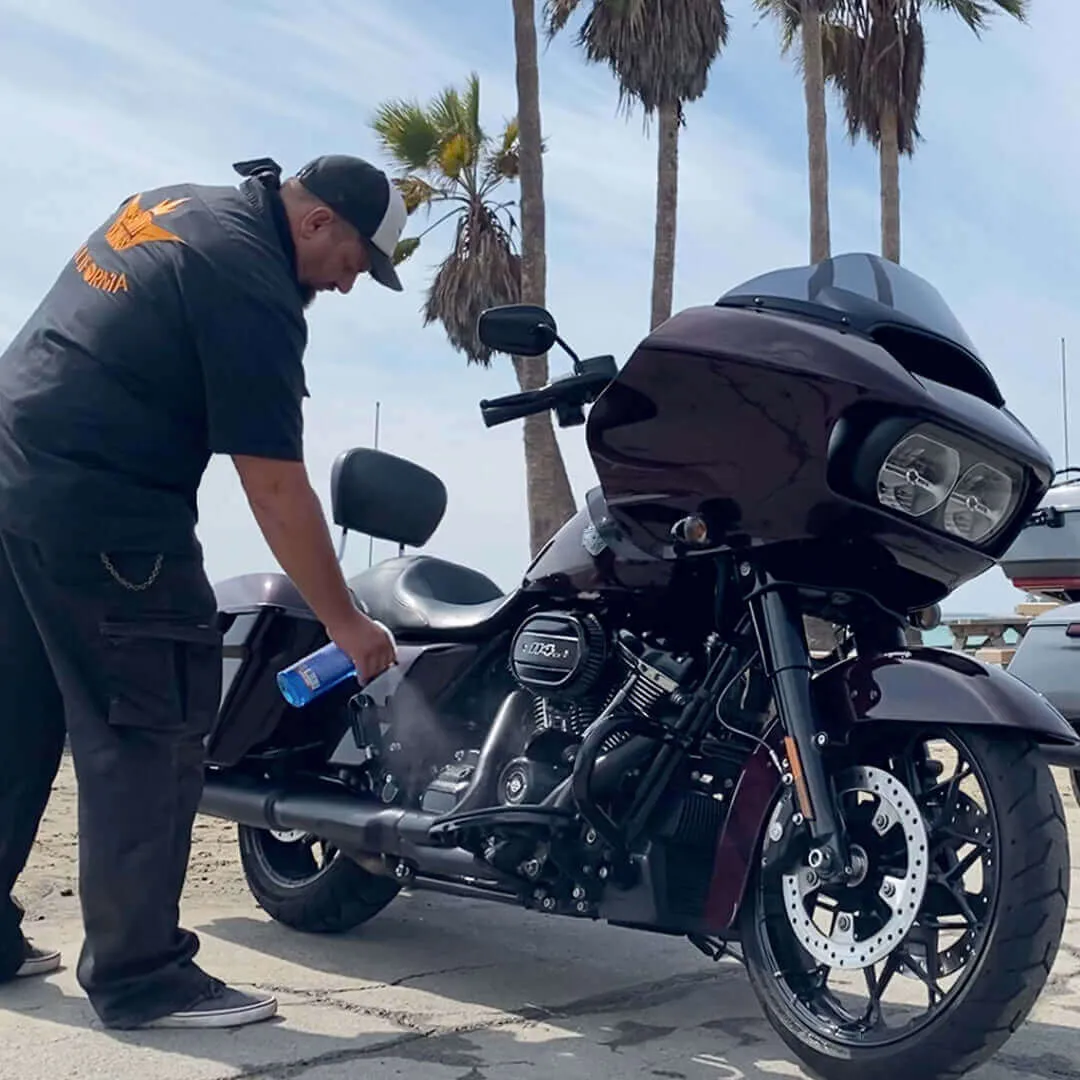 Wash&Shine 66 Waterless Motorcycle Cleaner – 2x16 fl. oz (No Towels)