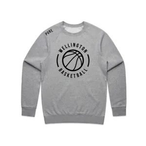 Wellington Basketball Crew - Grey Marle