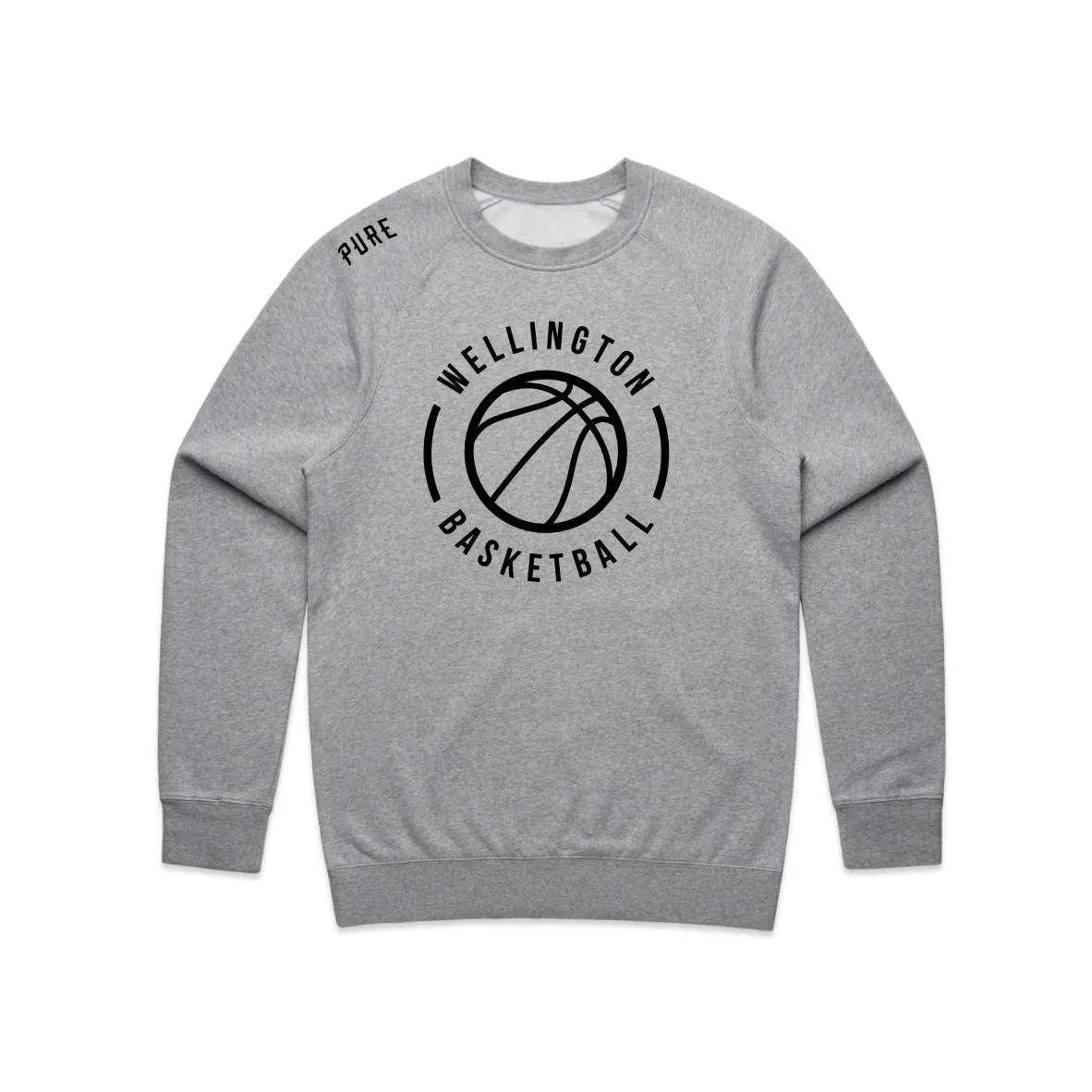 Wellington Basketball Crew - Grey Marle