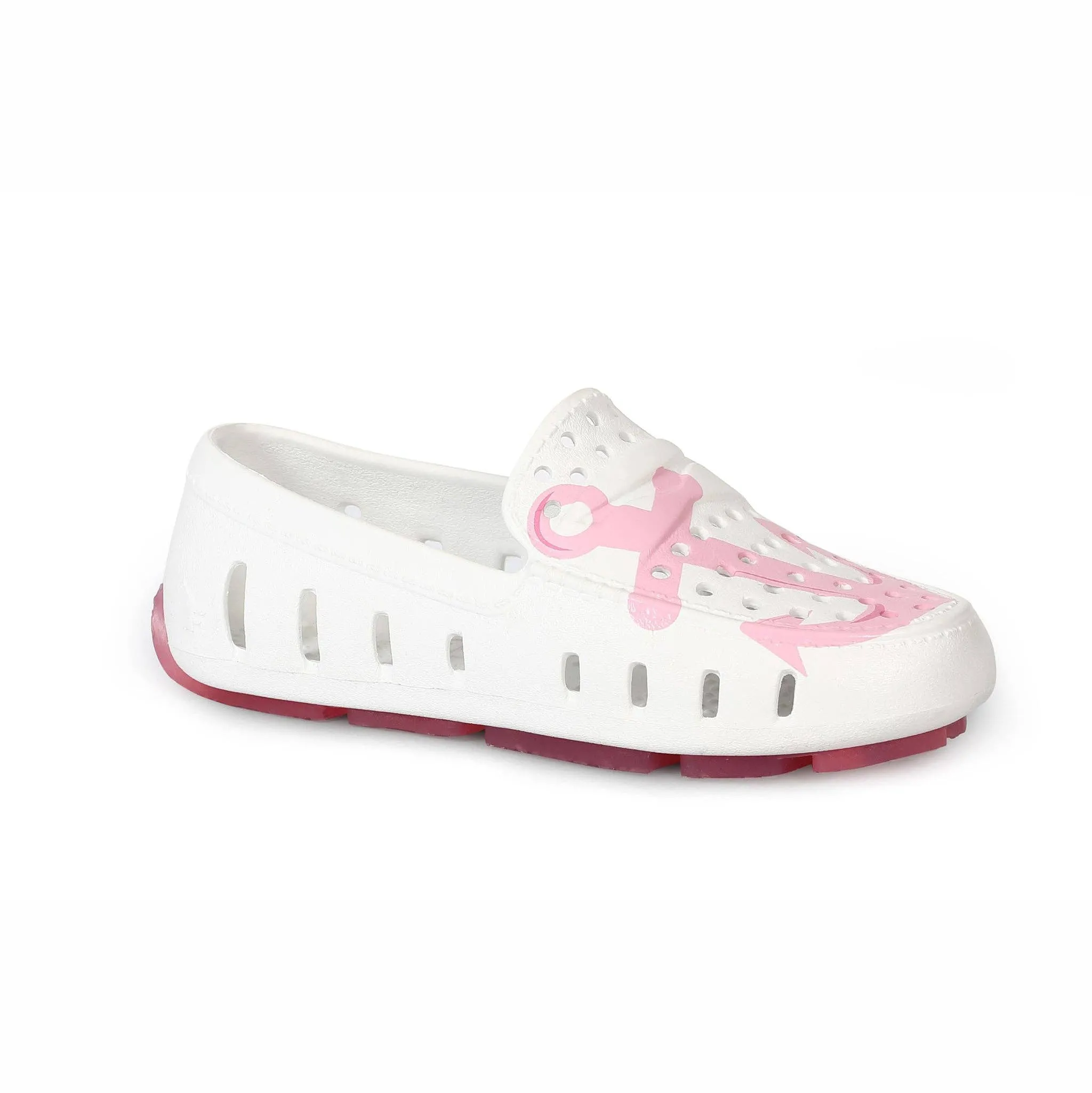 White/Rose Anchor Prodigy Loafer
