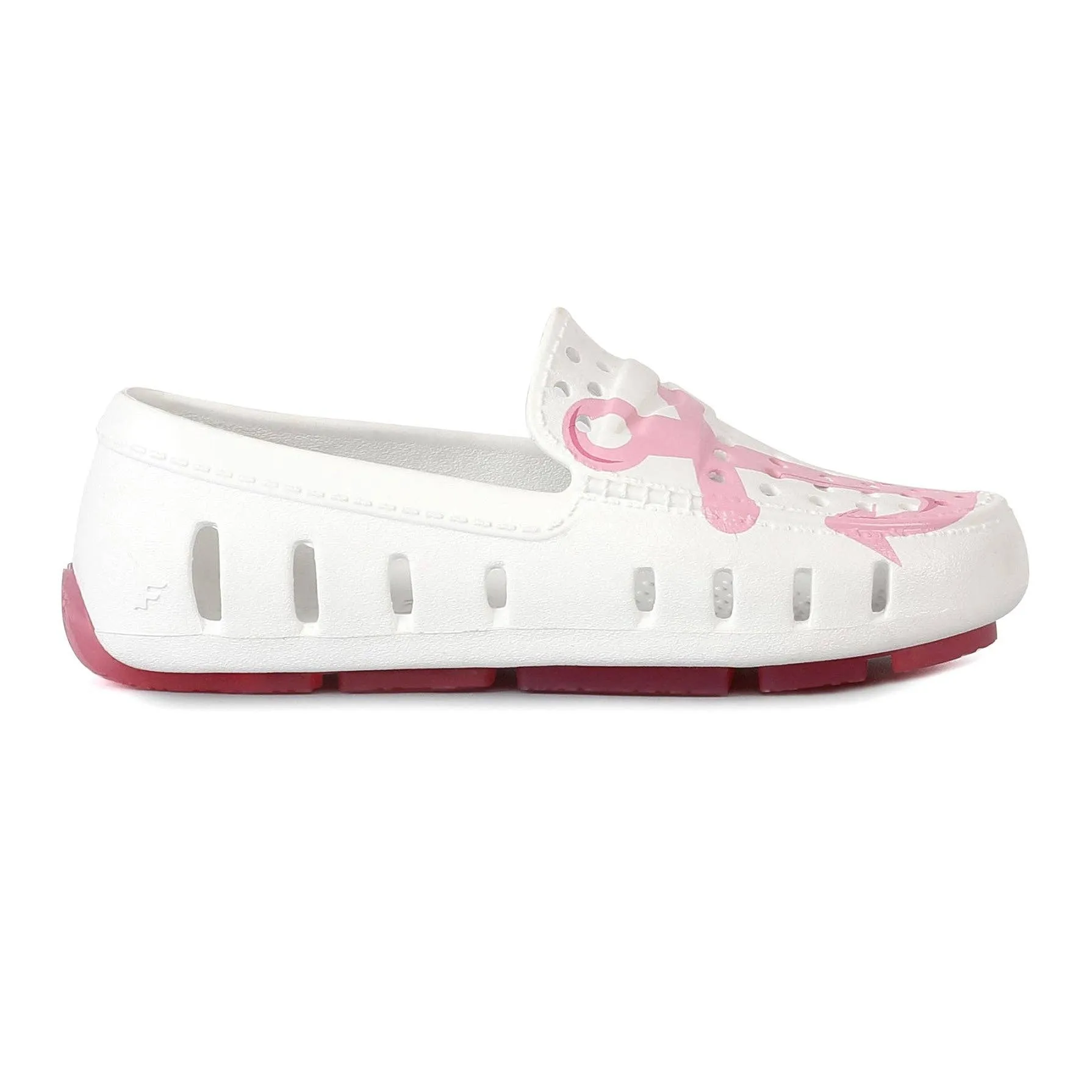 White/Rose Anchor Prodigy Loafer