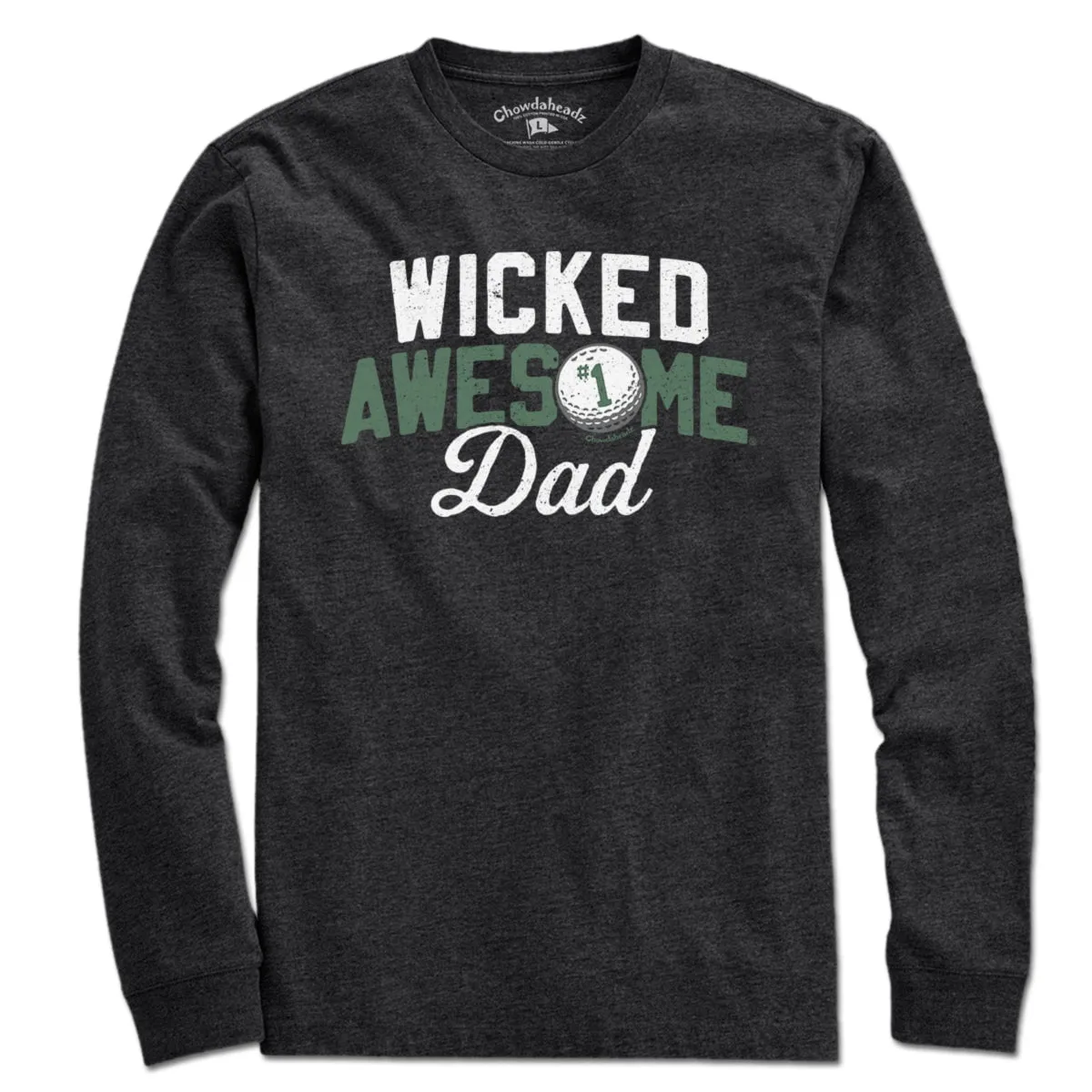 Wicked Awesome Dad Golf T-Shirt