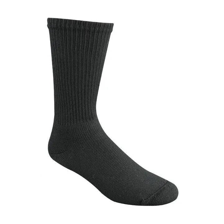 Wigwam King Cotton Crew - Black