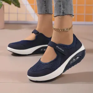 women's Air Cushion Mary Jane Sneakers