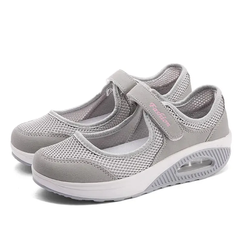 women's Air Cushion Mary Jane Sneakers
